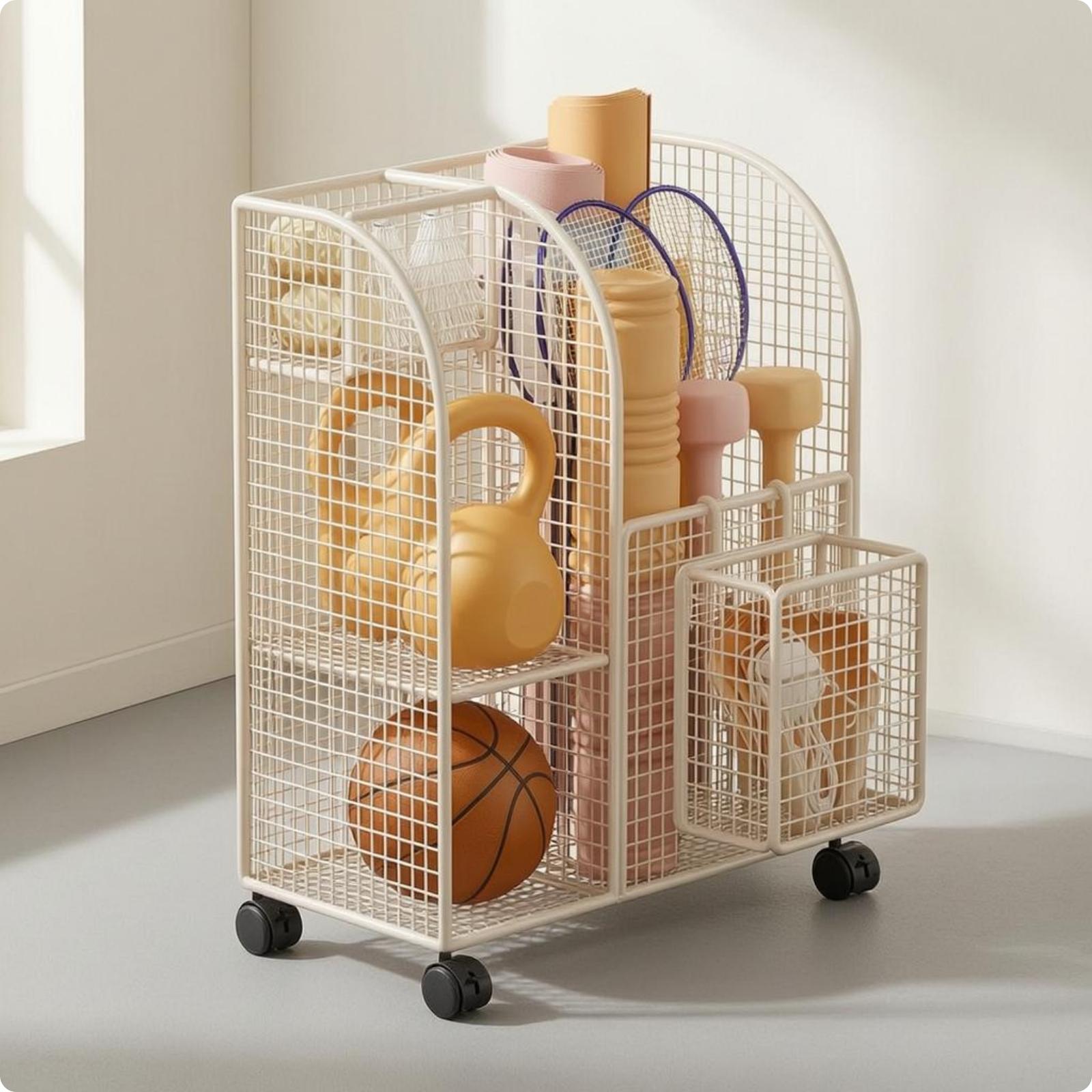 Compact Iron Wire Rack for Exe - đánh giá và giá Yoga Fitness Mat