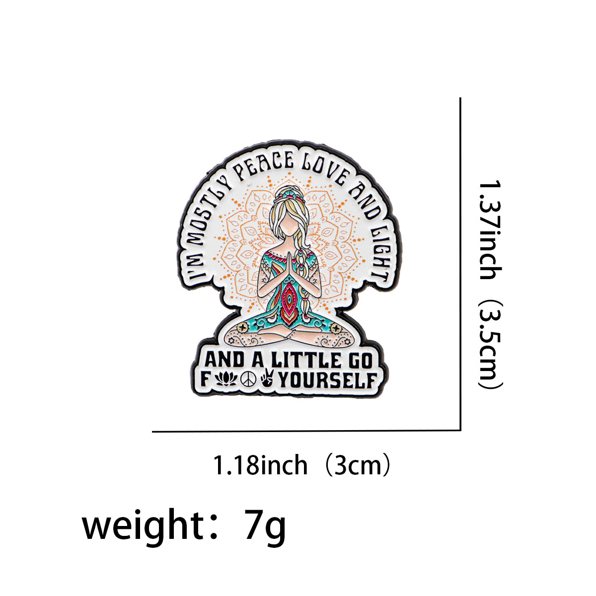 Funny Yoga Enamel Pins Humorou - đánh giá và giá Yoga Fitness Model