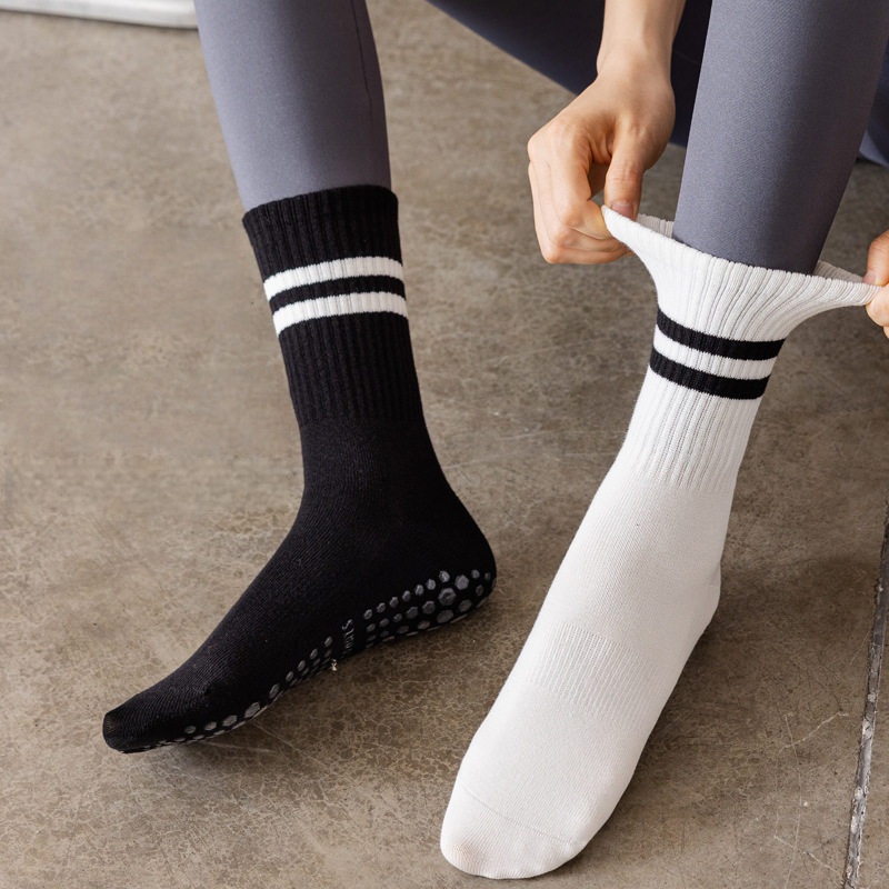 Women Non Slip Yoga Socks, Gri - đánh giá và giá Yoga Fitness Dance