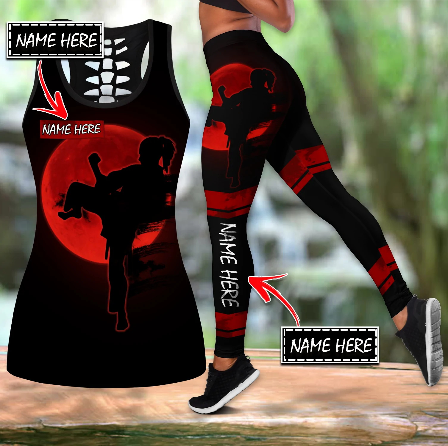 Customize Name Karate 3D Print - đánh giá và giá Yoga Fitness Name