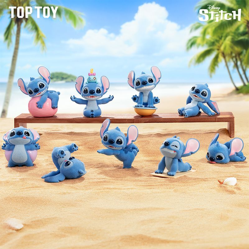 TOPTOY Disney Stitch Yoga Seri - đánh giá và giá Yoga Fitness Model