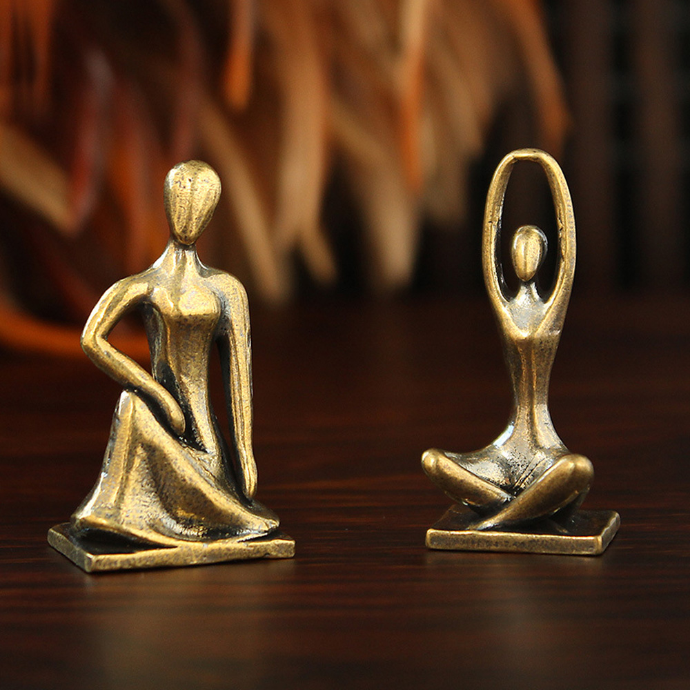 Nordic Style Brass Yoga Girl S - đánh giá và giá Yoga Fitness Model