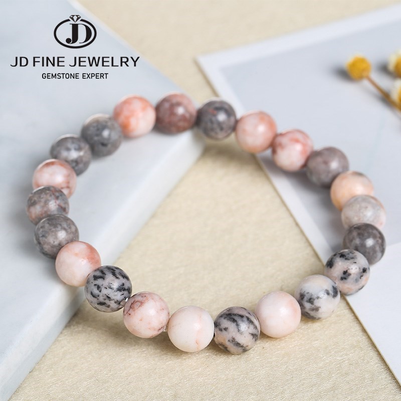 JD Hồng Tự Nhiên Ngựa Vằn Jasp - đánh giá và giá Yoga Fitness Tracker