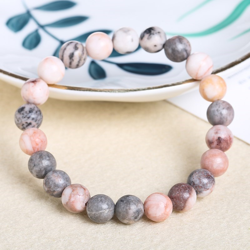 JD Hồng Tự Nhiên Ngựa Vằn Jasp - đánh giá và giá Yoga Fitness Tracker