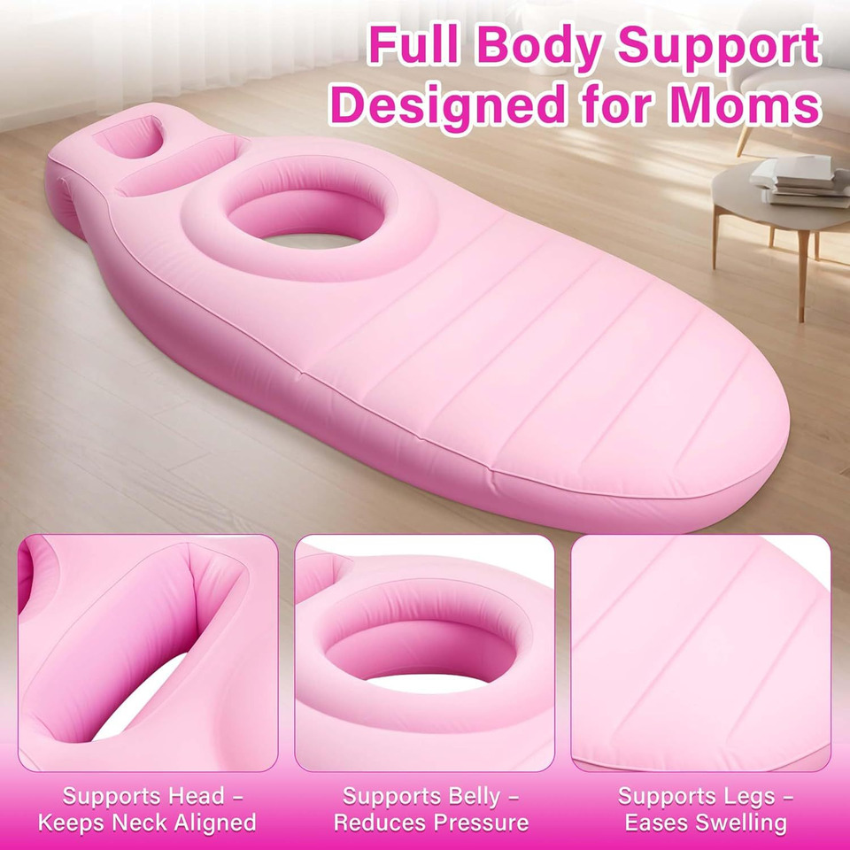 Inflatable Pregnancy Pillow Yo - đánh giá và giá Yoga Fitness Mat