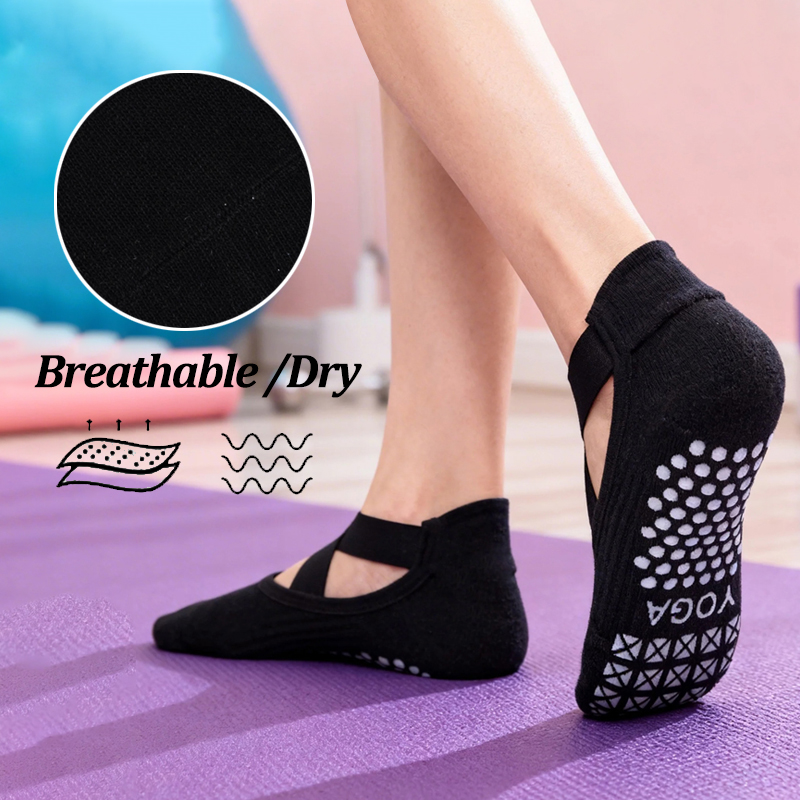 Women Non-Slip Yoga Socks Sili - đánh giá và giá Yoga Fitness Dance