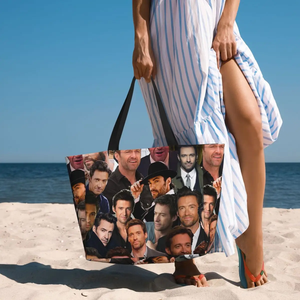 Hugh Jackman Photo Collage Bea - đánh giá và giá Yoga Fitness Photos