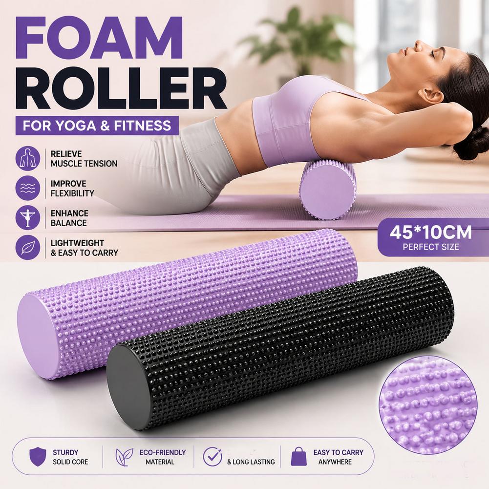 Yoga Foam Roller EVA High Dens - đánh giá và giá Yoga Fitness Trainer