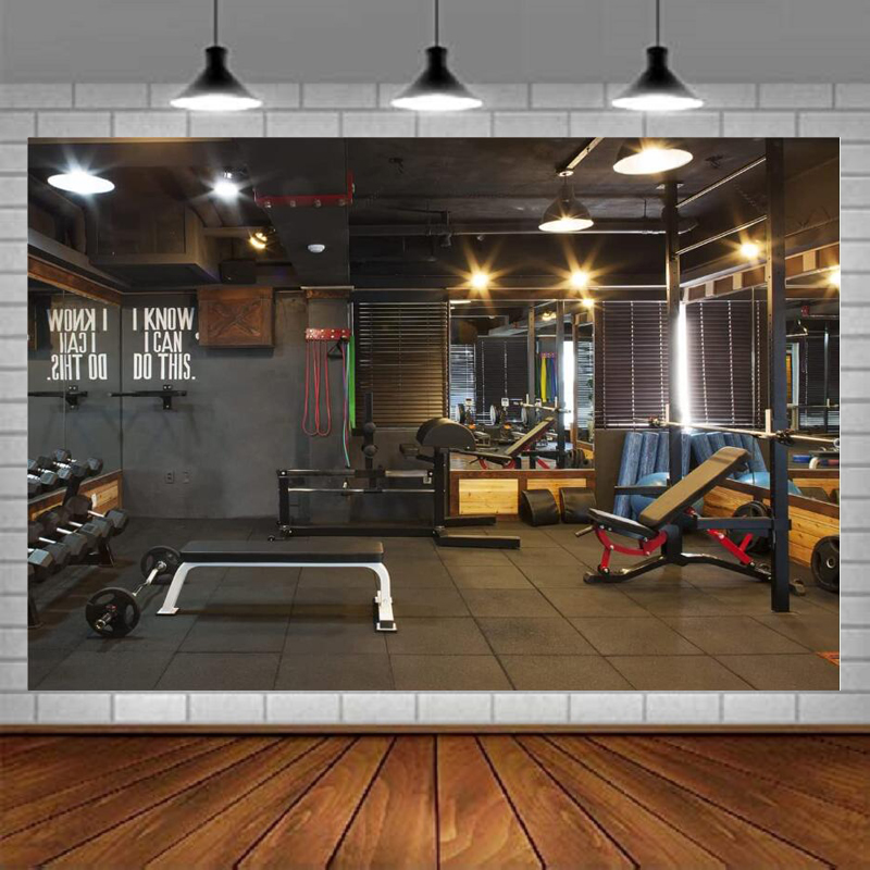 Gym Photography Backdrop Fitne - đánh giá và giá Yoga Fitness Photos