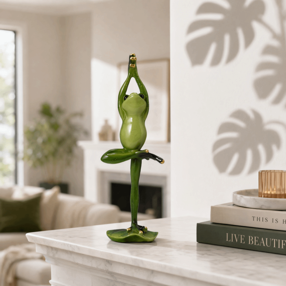Resin Yoga Pose Amphibian Resi - đánh giá và giá Yoga Fitness Model