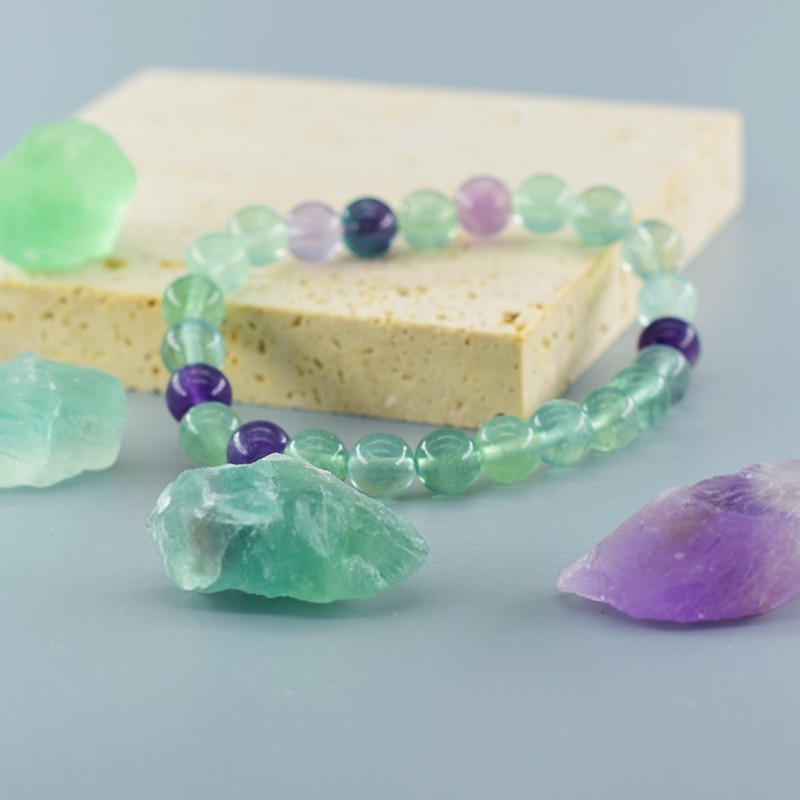 Original Fluorite Bracelet wit - đánh giá và giá Yoga Fitness Tracker