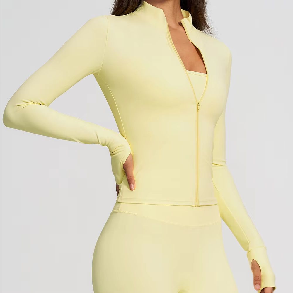 Women Zip Fitness Yoga Shirt L - đánh giá và giá Fitness Yoga Only For Women