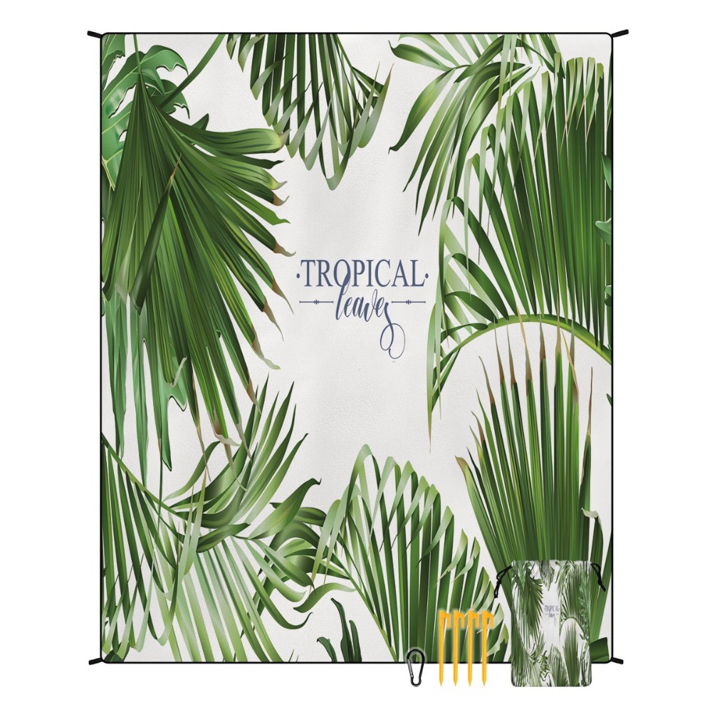 Palm Tree Beach Towel 71x86.6i - đánh giá và giá Yoga Fitness Mat
