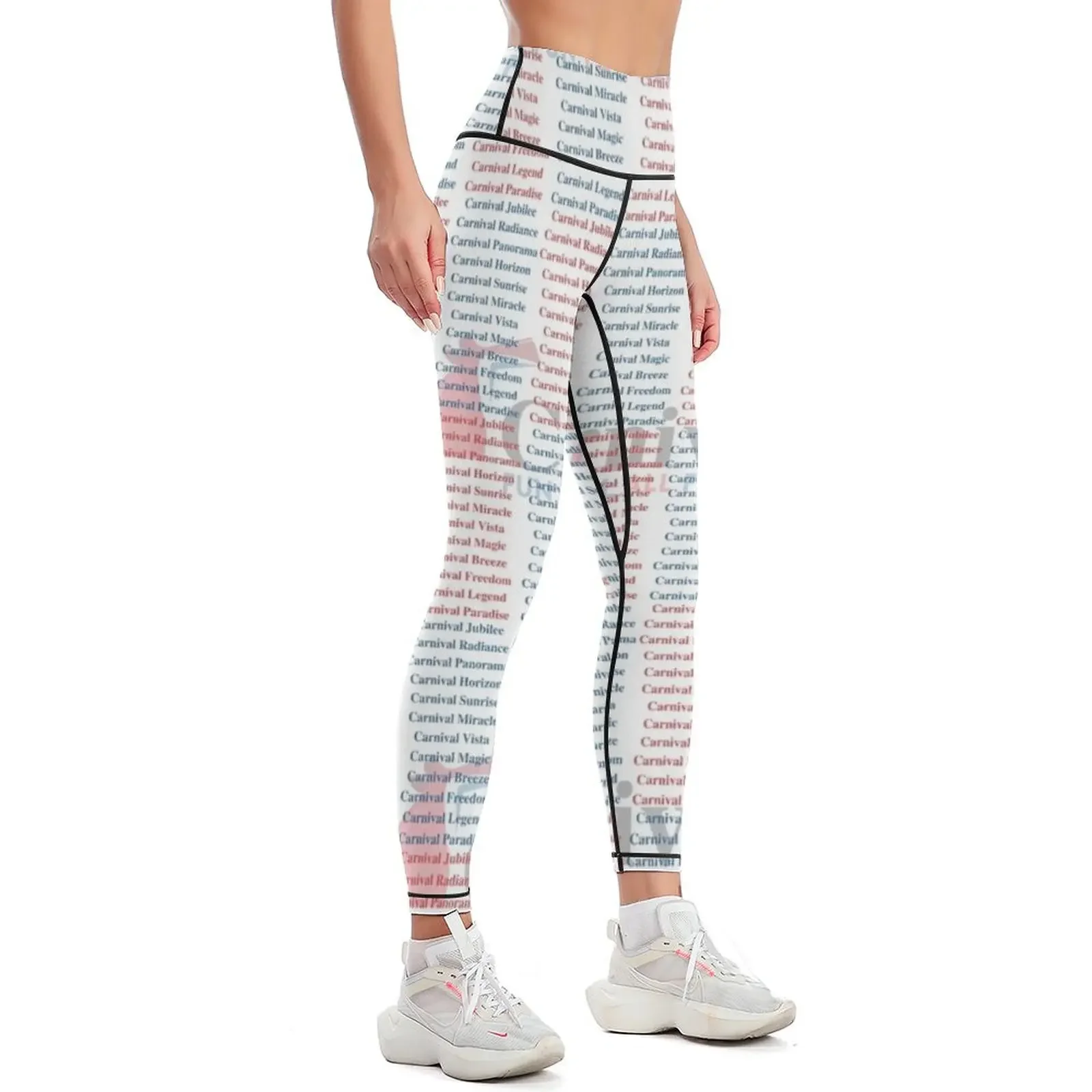 Carnival Ship Names Leggings w - đánh giá và giá Yoga Fitness Name