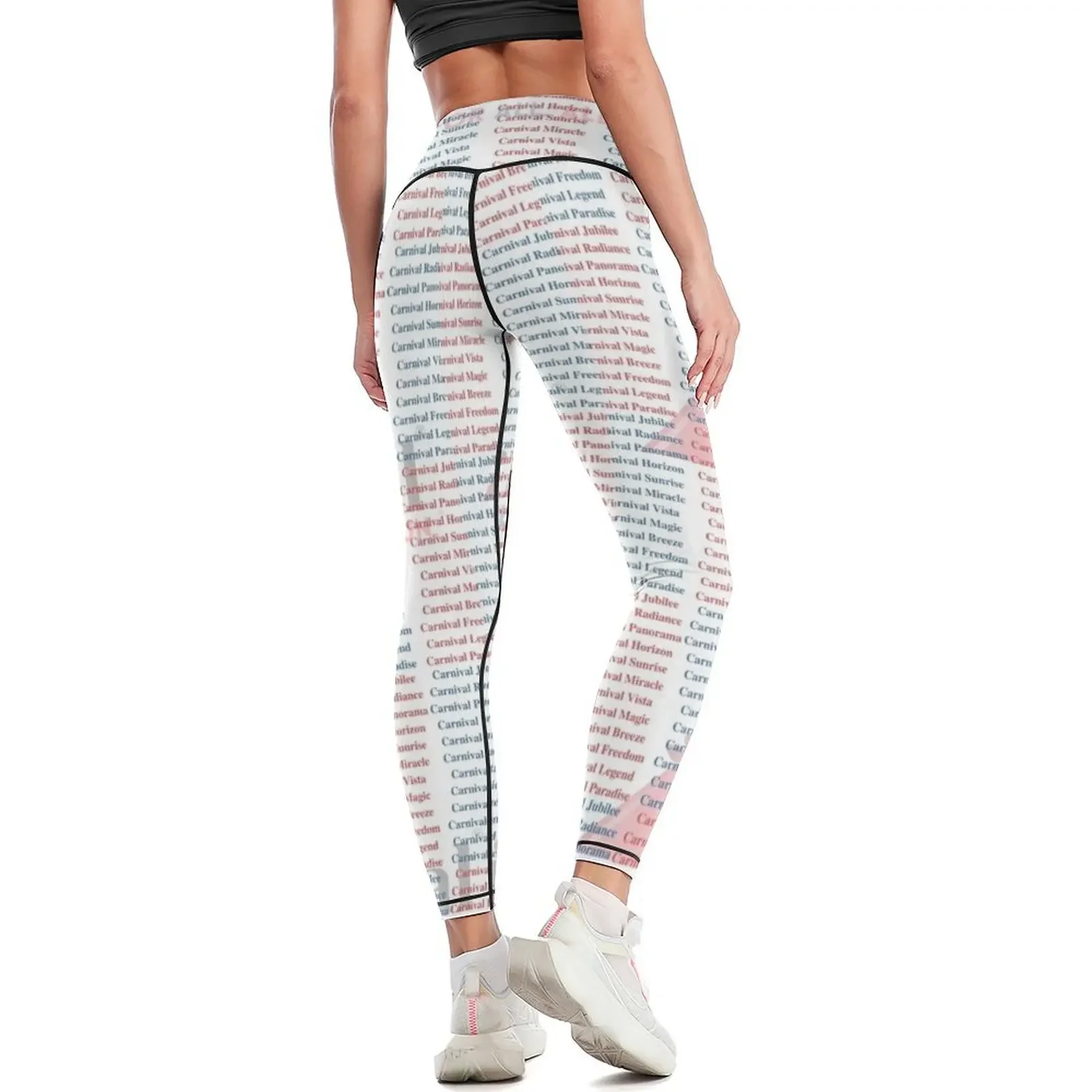 Carnival Ship Names Leggings w - đánh giá và giá Yoga Fitness Name